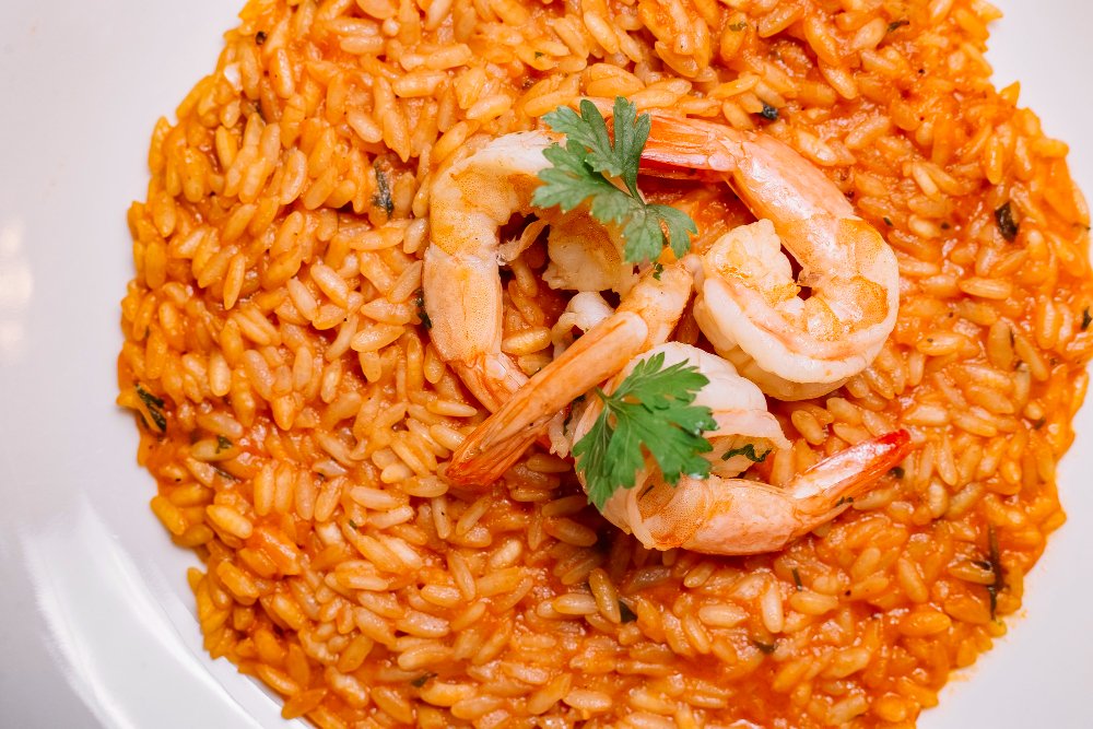 Risoto de Camarão com Limão Siciliano