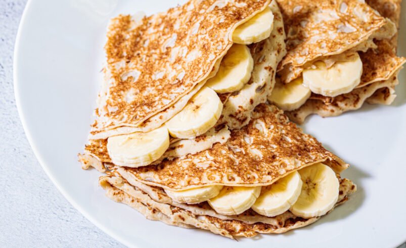 Panqueca Fitness de Banana com Aveia (Sem Farinha e Sem Açúcar)